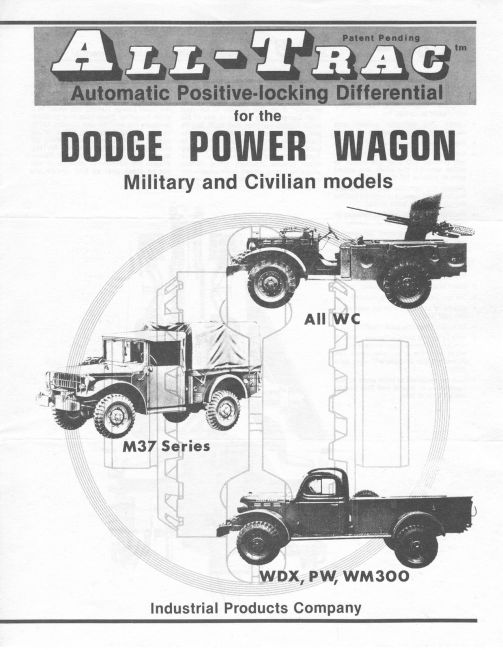 All-Trac Brochure page 1
