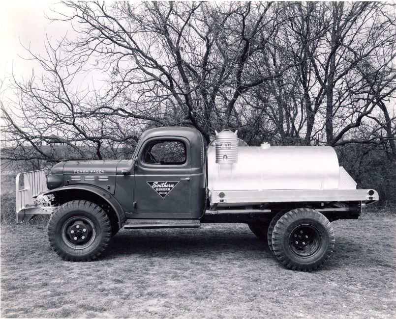 Southern Geophysical Company tank truck
1950 Dodge Power Wagon
