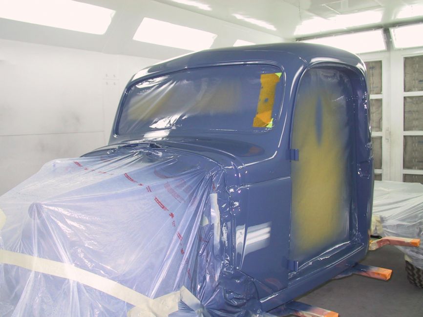 painting cab
